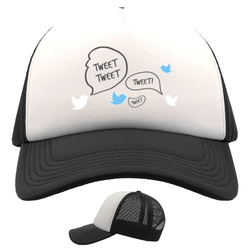 Trucker Cap - Twitter birds - Mfest