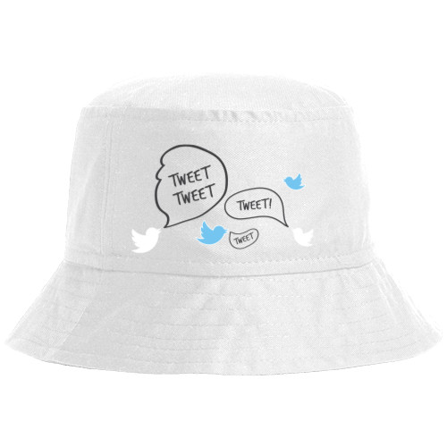 Bucket Hat - Twitter birds - Mfest