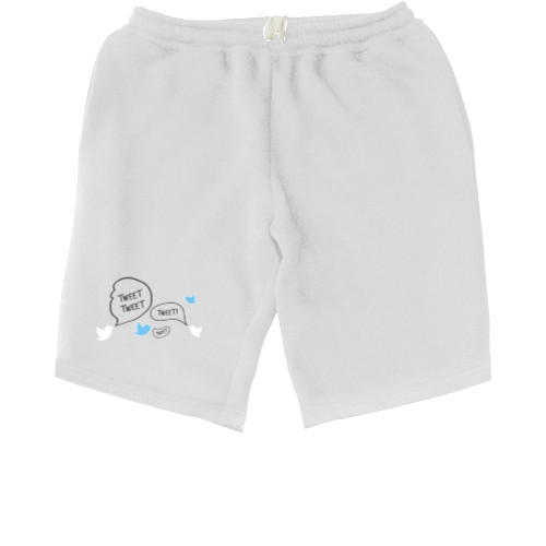 Men's Shorts - Twitter birds - Mfest