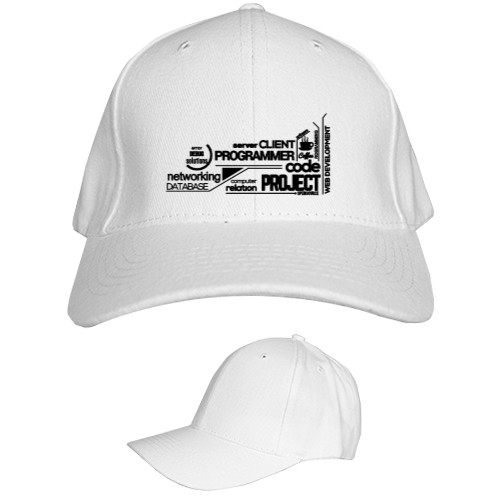 Kids' Baseball Cap 6-panel - Programmer 4 - Mfest