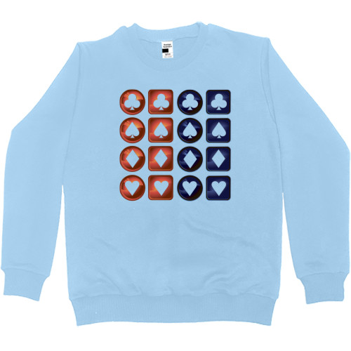 Kids' Premium Sweatshirt - Карты 1 - Mfest