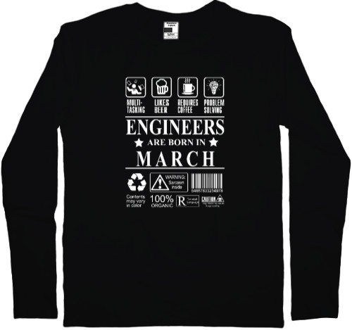 Men's Longsleeve Shirt - Engineer 1 - Mfest