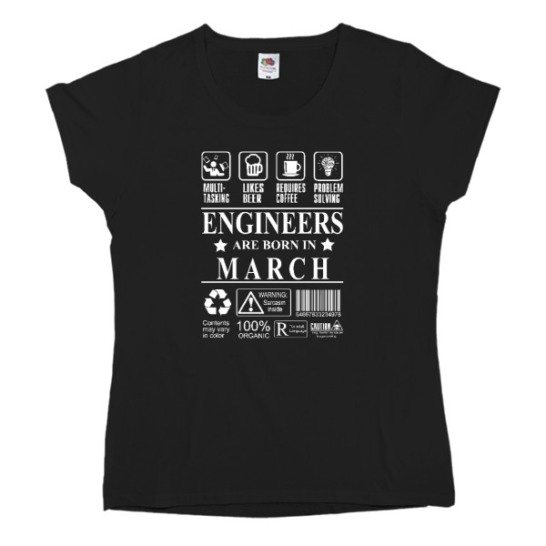 Women's T-shirt Fruit of the loom - Engineer 1 - Mfest