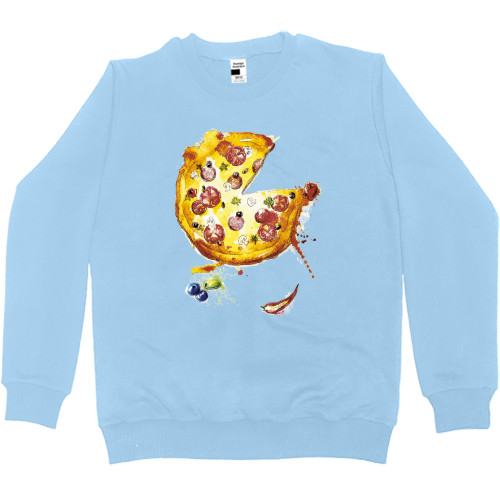 Kids' Premium Sweatshirt - Пицца 1 - Mfest