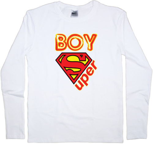 Men's Longsleeve Shirt - Super boy - Mfest