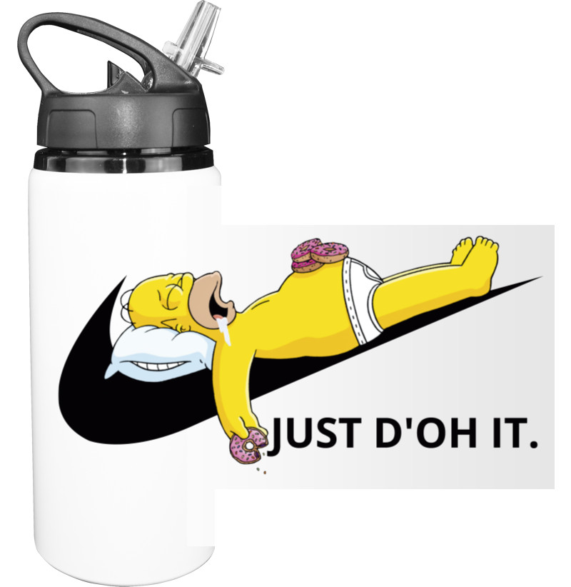 Sport Water Bottle - Гомер Just D oh It - Mfest