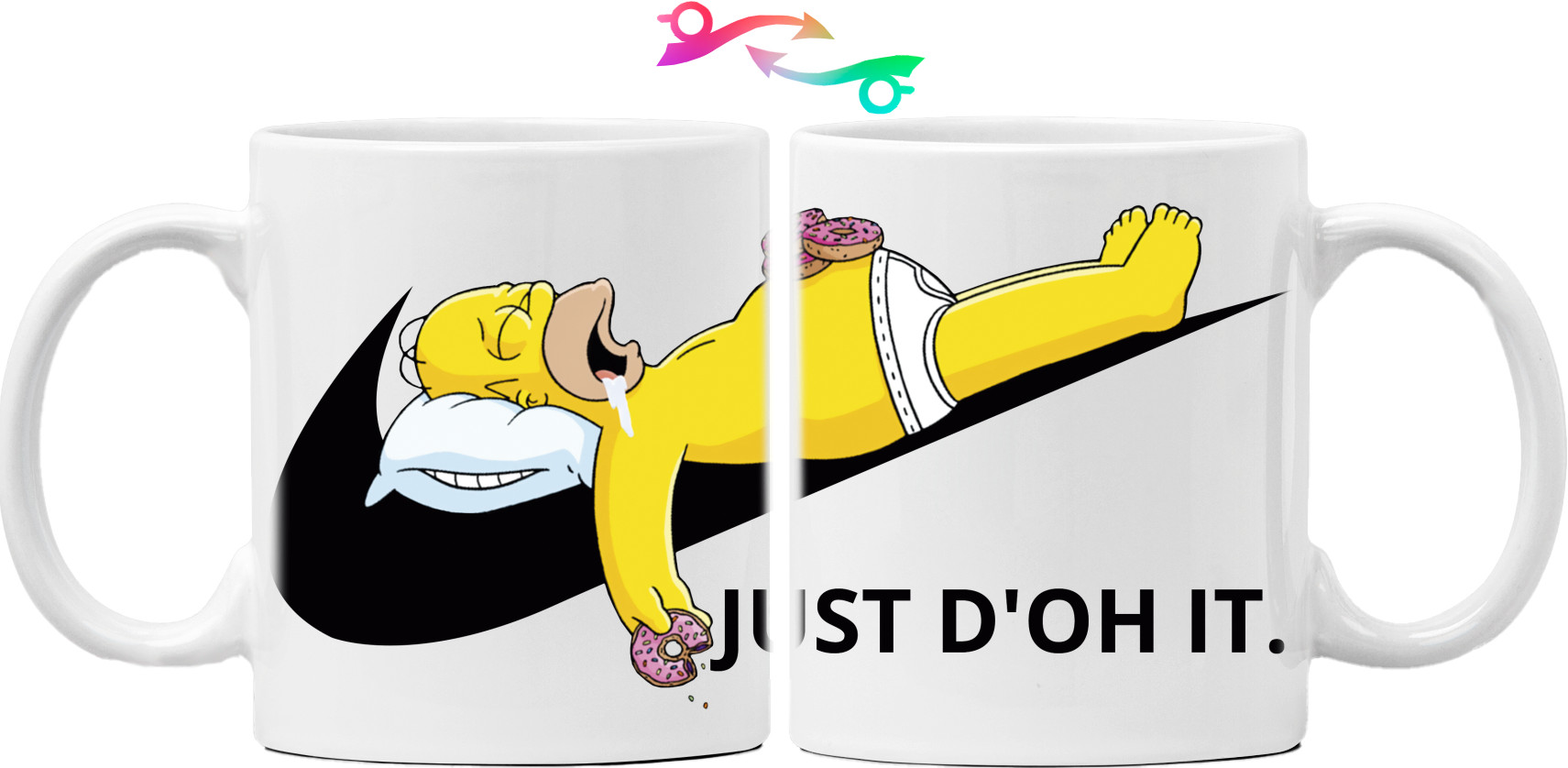 Mug - Гомер Just D oh It - Mfest