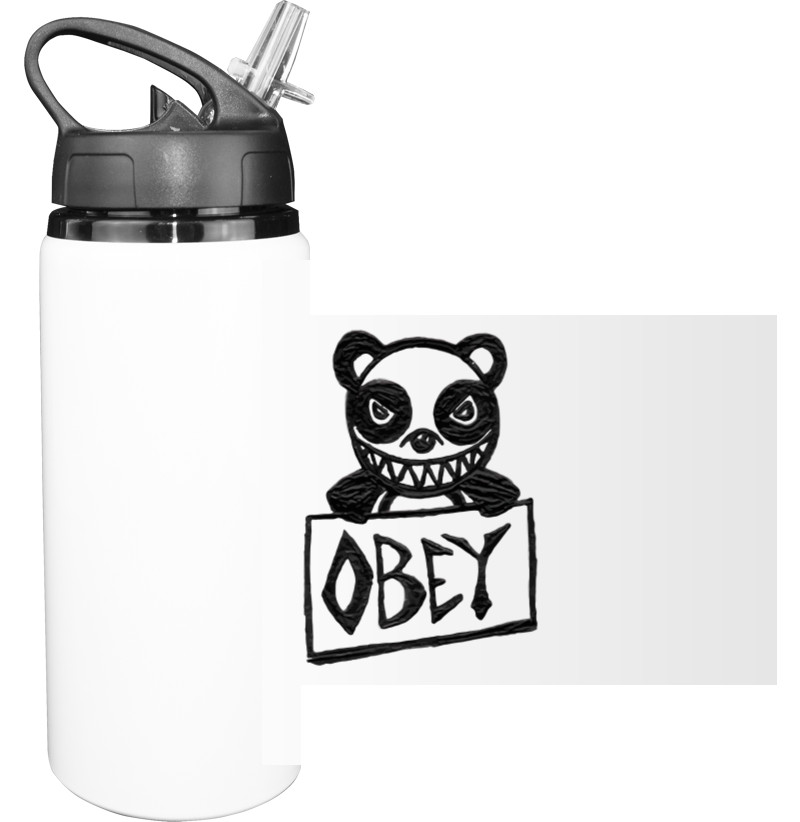 Sport Water Bottle - Obey (3) - Mfest