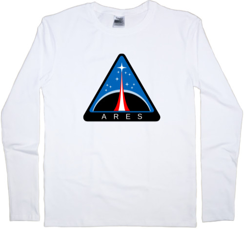 Men's Longsleeve Shirt - Nasa logo 4 - Mfest