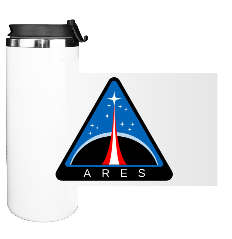 Water Bottle on Tumbler - Nasa logo 4 - Mfest