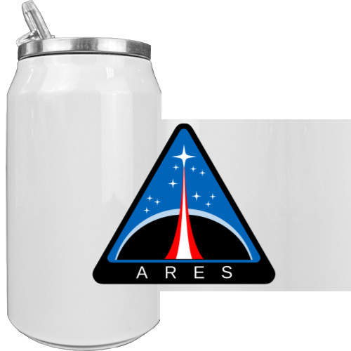 Aluminum Can - Nasa logo 4 - Mfest