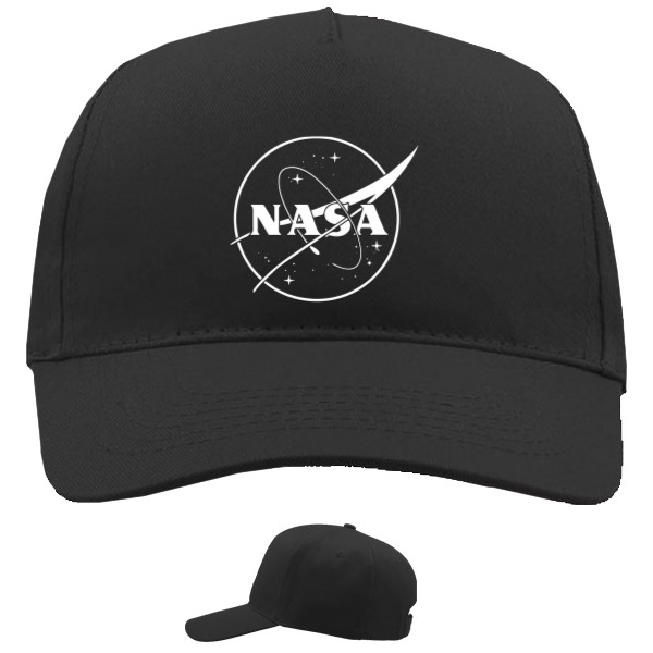 Кепка 5-панельная - Nasa logo 2 - Mfest