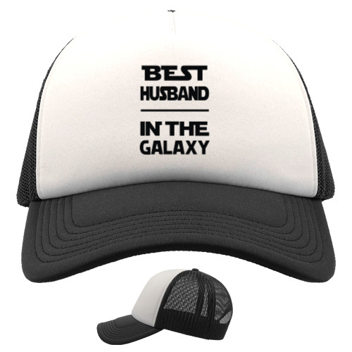 Trucker Cap - Best husband in the galaxy - Mfest