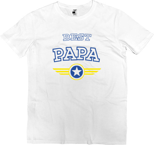 Men’s Premium T-Shirt - Best papa - Mfest