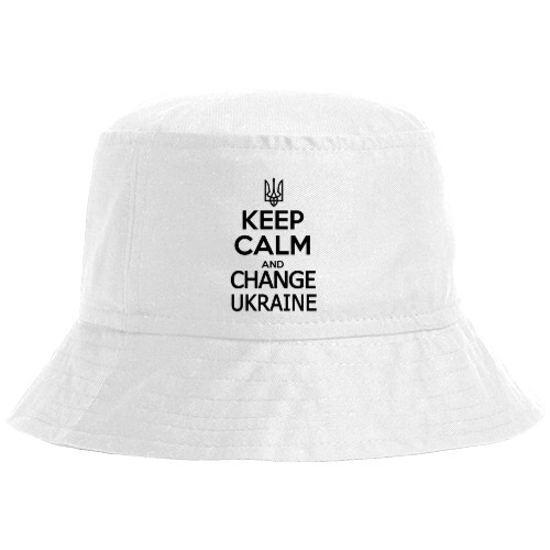 Bucket Hat - Keep calm change Ukraine - Mfest