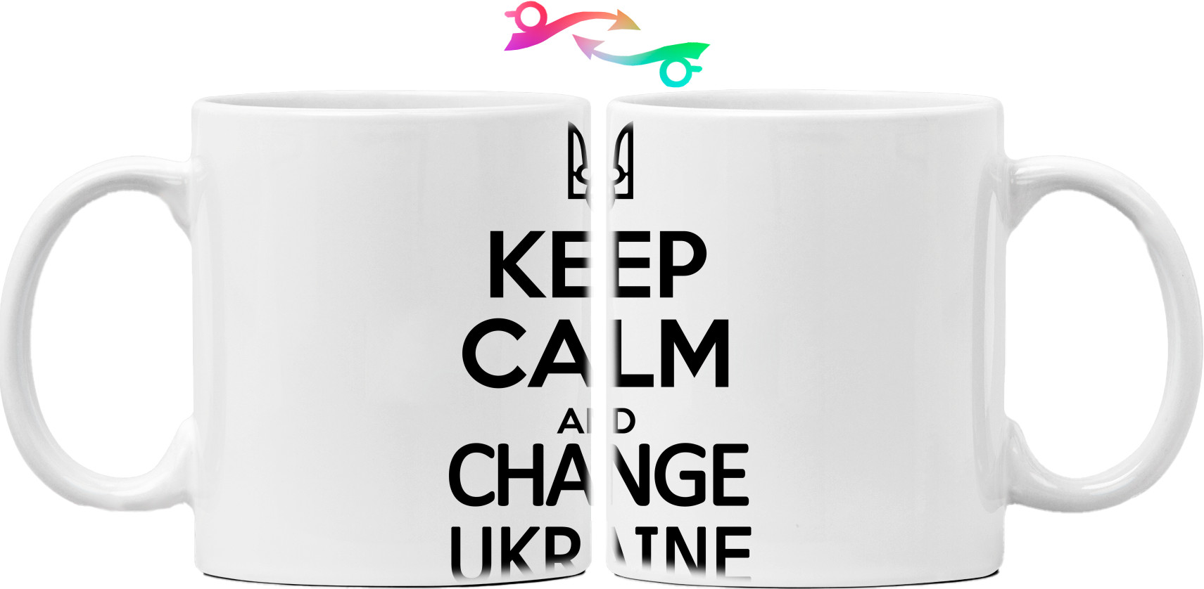 Кружка - Keep calm change Ukraine - Mfest