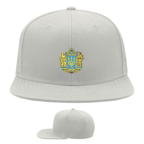 Snapback Baseball Cap - Большой Герб Украины - Mfest