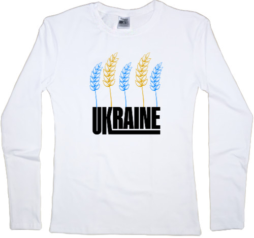 Women's Longsleeve Shirt - Українська пшениця - Mfest