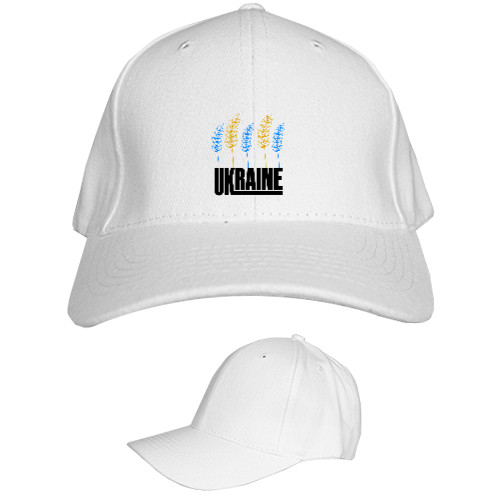 Kids' Baseball Cap 6-panel - Українська пшениця - Mfest