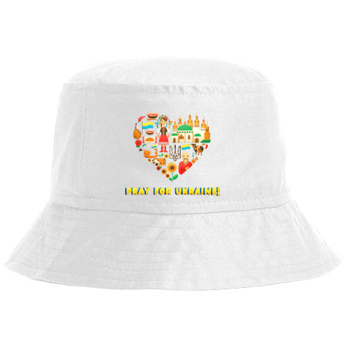 Bucket Hat - Українське серце - Mfest