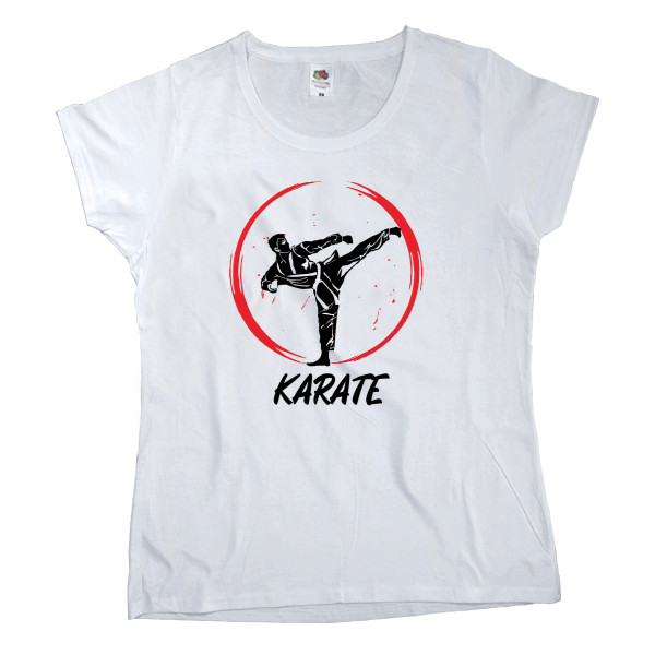 Women's T-shirt Fruit of the loom - Карате 2 - Mfest