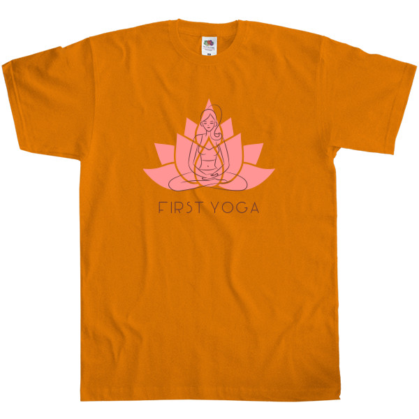 Kids' T-Shirt Fruit of the loom - FIRST YOGA - Mfest