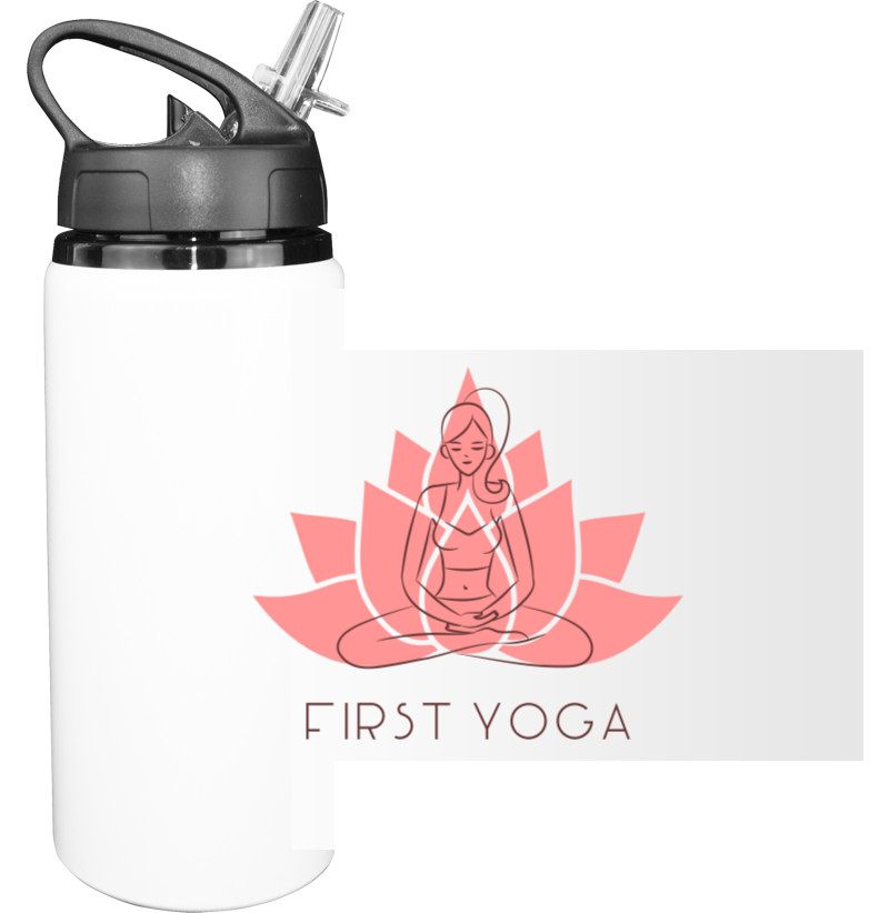 Sport Water Bottle - FIRST YOGA - Mfest