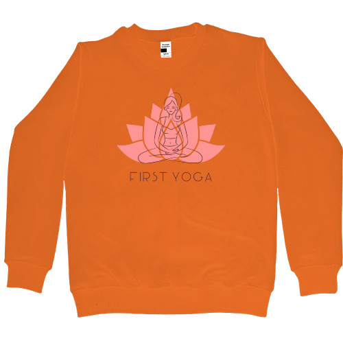 Women's Premium Sweatshirt - FIRST YOGA - Mfest