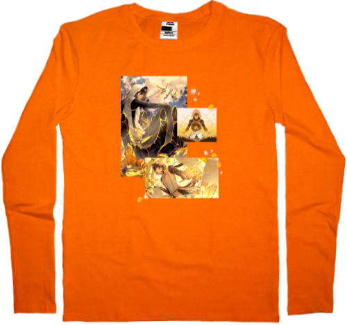 Men's Longsleeve Shirt - Zhongli Genshin Impact 3 - Mfest