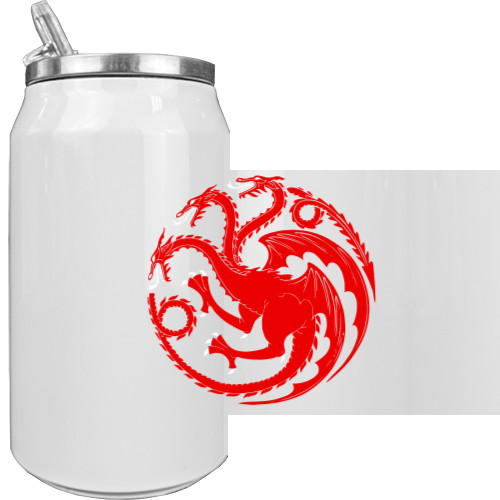 Aluminum Can - Logo house of the Dragon - Mfest