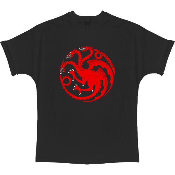 T-shirt Oversize - Logo house of the Dragon - Mfest