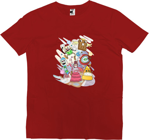 Men’s Premium T-Shirt - CupHead 9 - Mfest