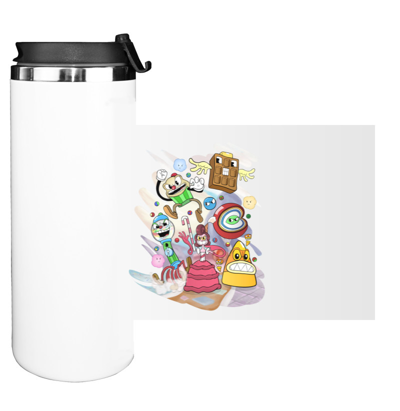 Water Bottle on Tumbler - CupHead 9 - Mfest