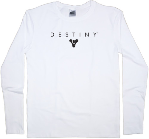 Men's Longsleeve Shirt - Destiny логотип - Mfest