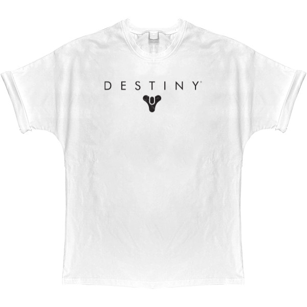 T-shirt Oversize - Destiny логотип - Mfest