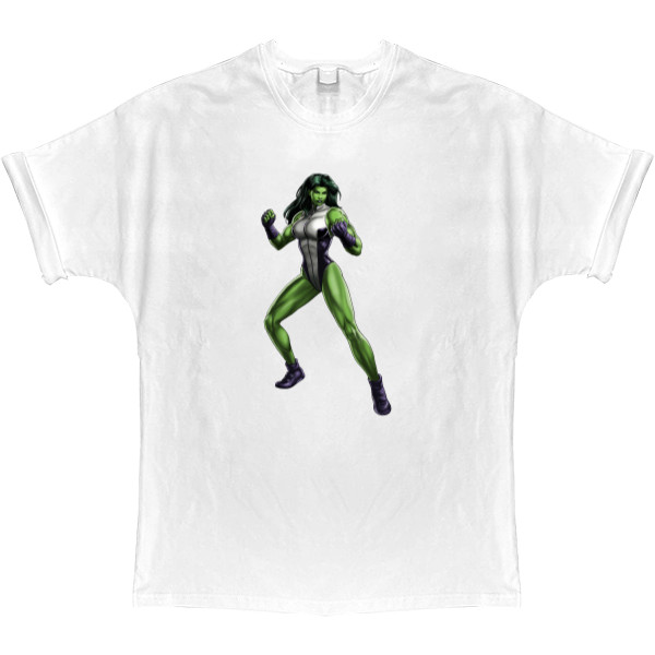 T-shirt Oversize - She-Hulk - Mfest