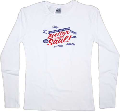 Women's Longsleeve Shirt - Better call saul - Mfest