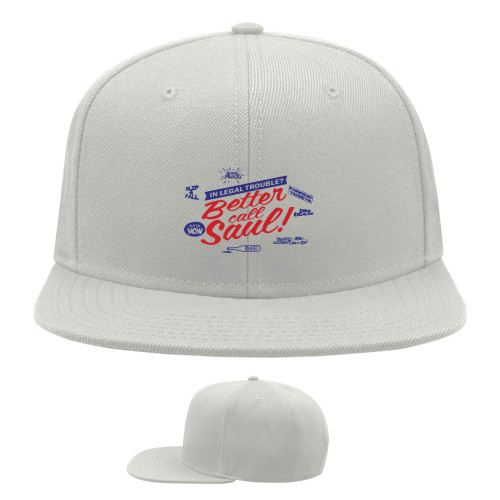 Snapback Baseball Cap - Better call saul - Mfest