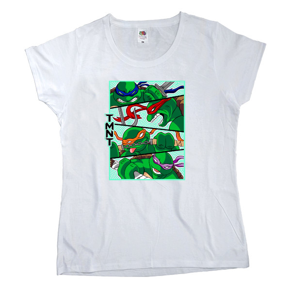 Women's T-shirt Fruit of the loom - Tmnt 15 - Mfest