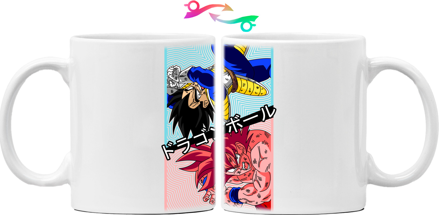 Mug - Vegeta vs Goku - Mfest