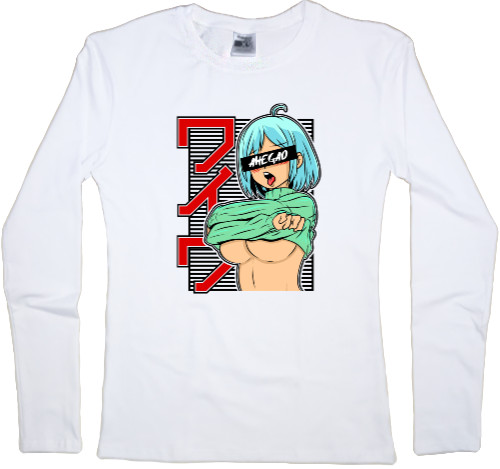 Women's Longsleeve Shirt - Ахэгао 7 - Mfest