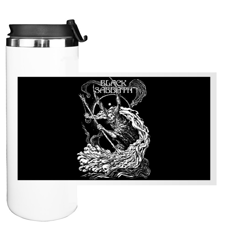 Water Bottle on Tumbler - Black Sabbath 2 - Mfest