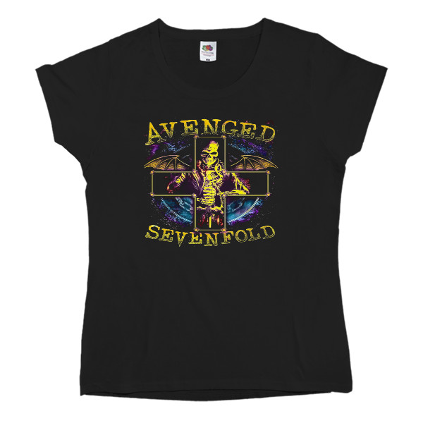 Women's T-shirt Fruit of the loom - AVENGED SEVENFOLD 9 - Mfest