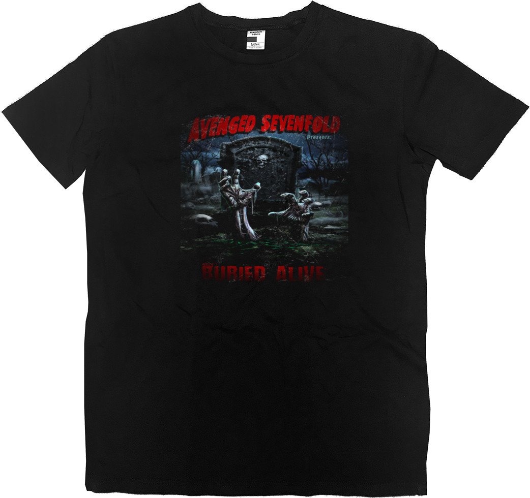 Men’s Premium T-Shirt - AVENGED SEVENFOLD 8 - Mfest