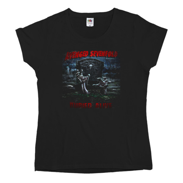 Women's T-shirt Fruit of the loom - AVENGED SEVENFOLD 8 - Mfest