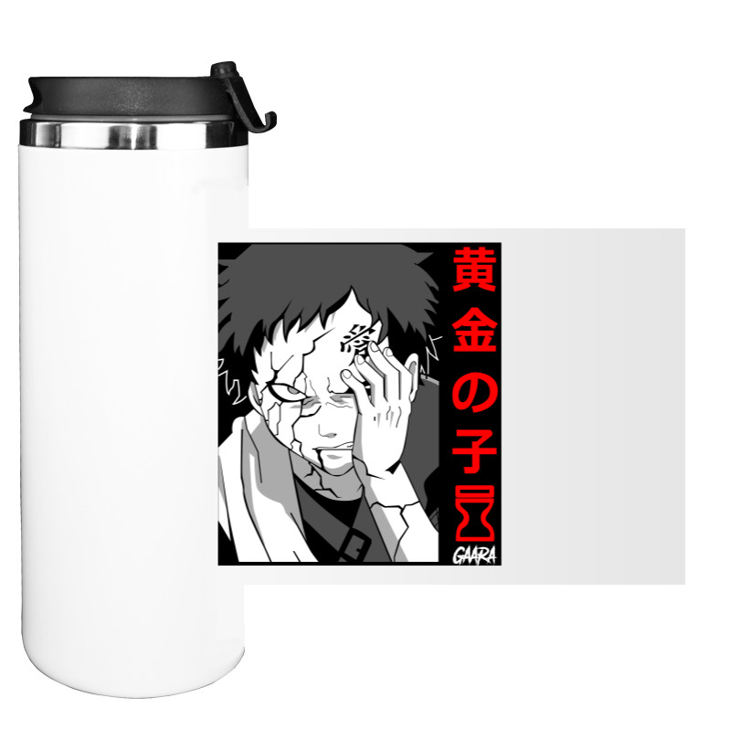 Наруто - Water Bottle on Tumbler - Gaara - Mfest