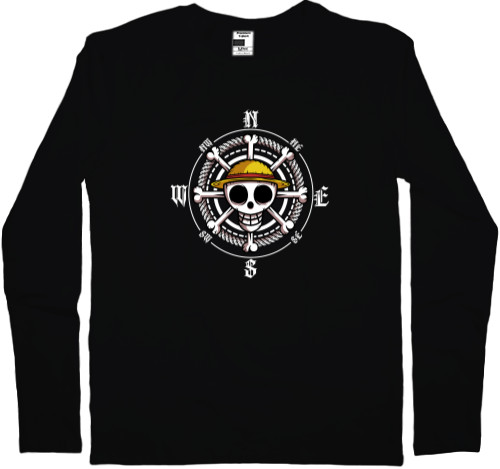 Men's Longsleeve Shirt - Логотип One Piece 2 - Mfest