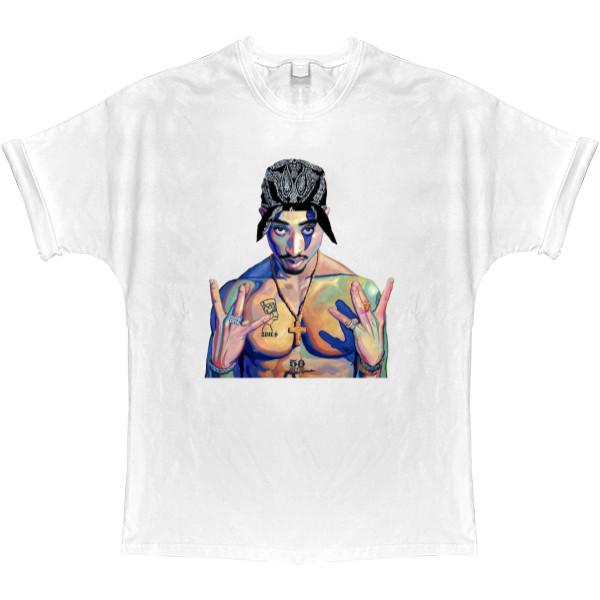 T-shirt Oversize - 2Pac - Mfest