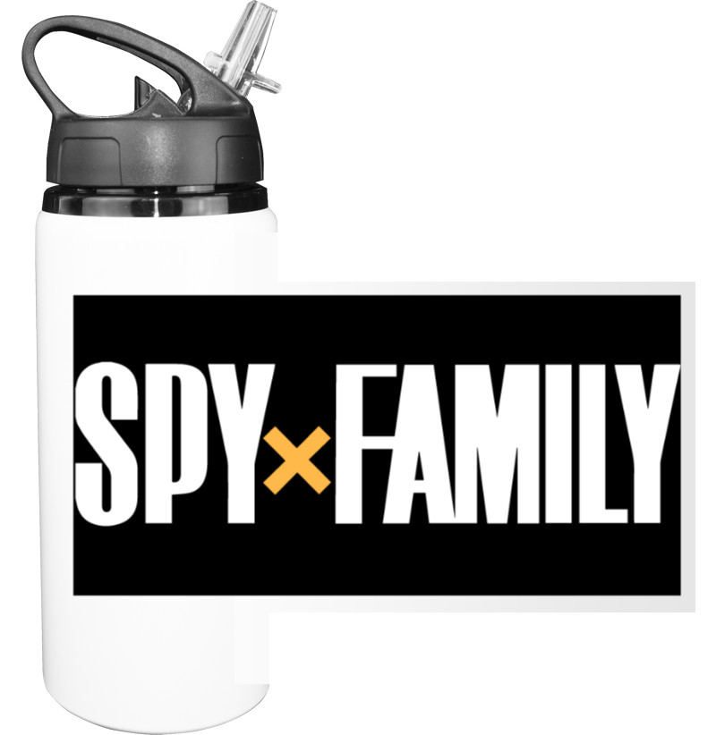 Бутылка для воды - Spy Family логотип - Mfest