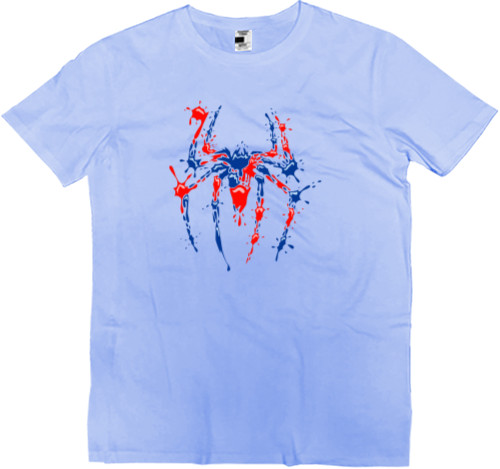 Men’s Premium T-Shirt - Spider Man краплі фарби - Mfest